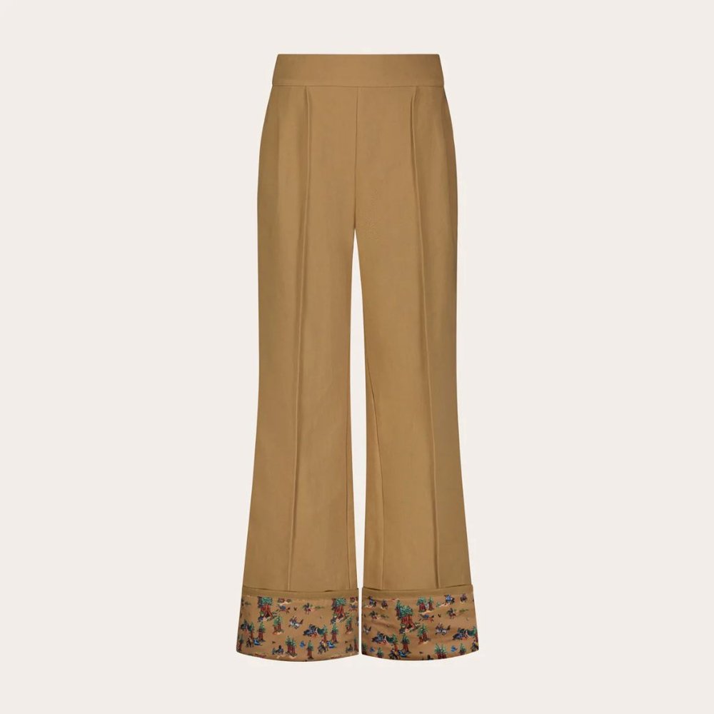 Good Alma Redwood Cotton Twill Trousers - Tan